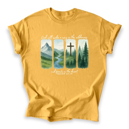 Way In The Wilderness Cotton T-shirt