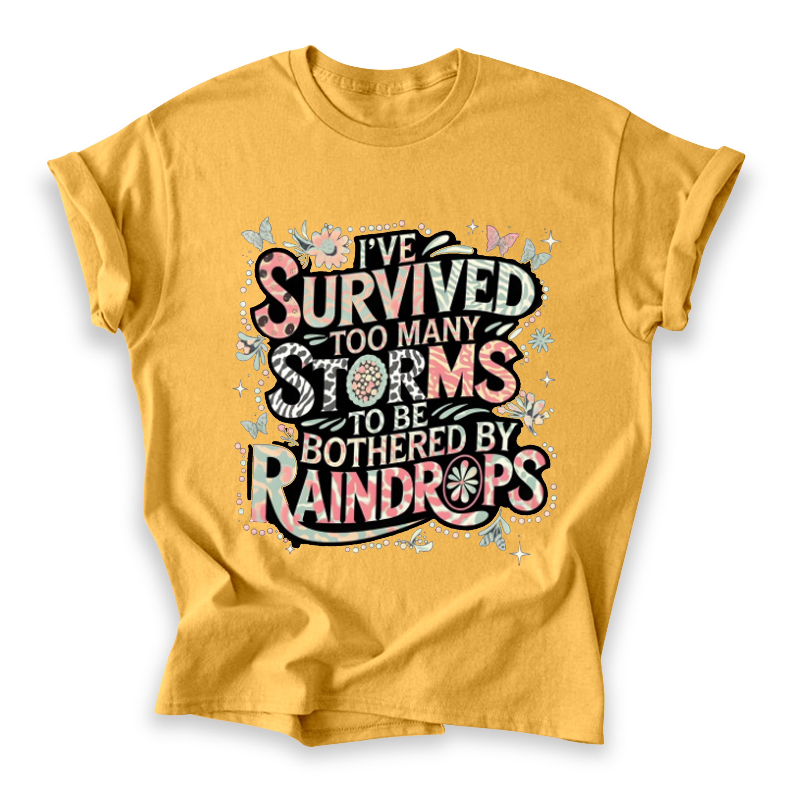 Too Many Storms Cotton T-shirt