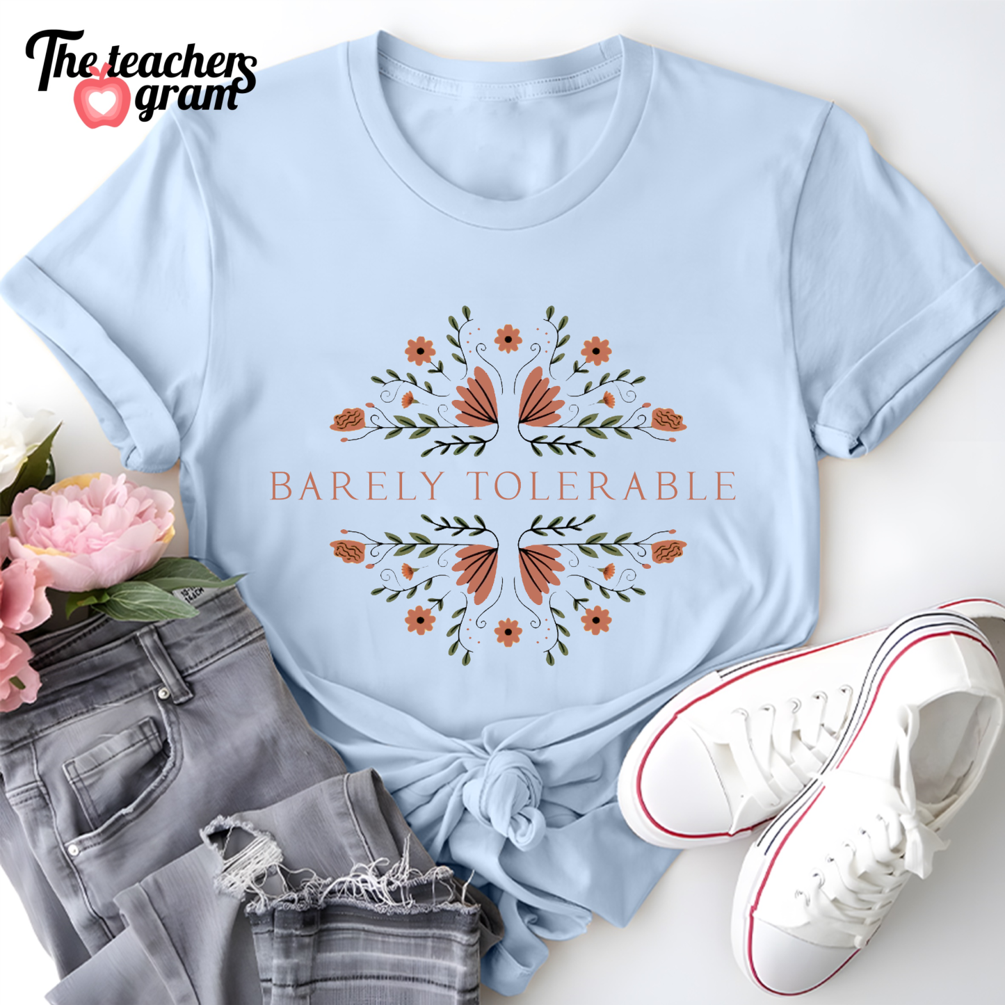 Barely Tolerable Single Sided T-Shirt