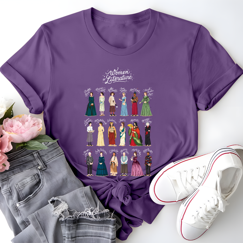Women Of Literature Teacher T-Shirt