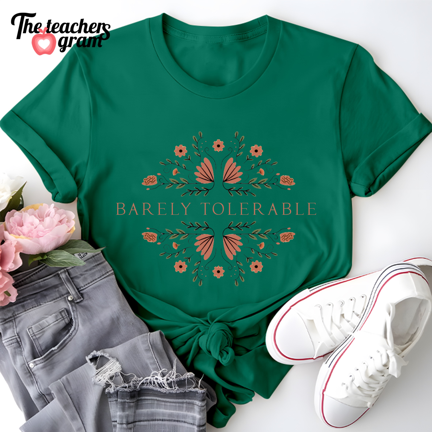 Barely Tolerable Single Sided T-Shirt