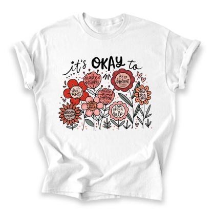 It's Okay Cotton T-shirt