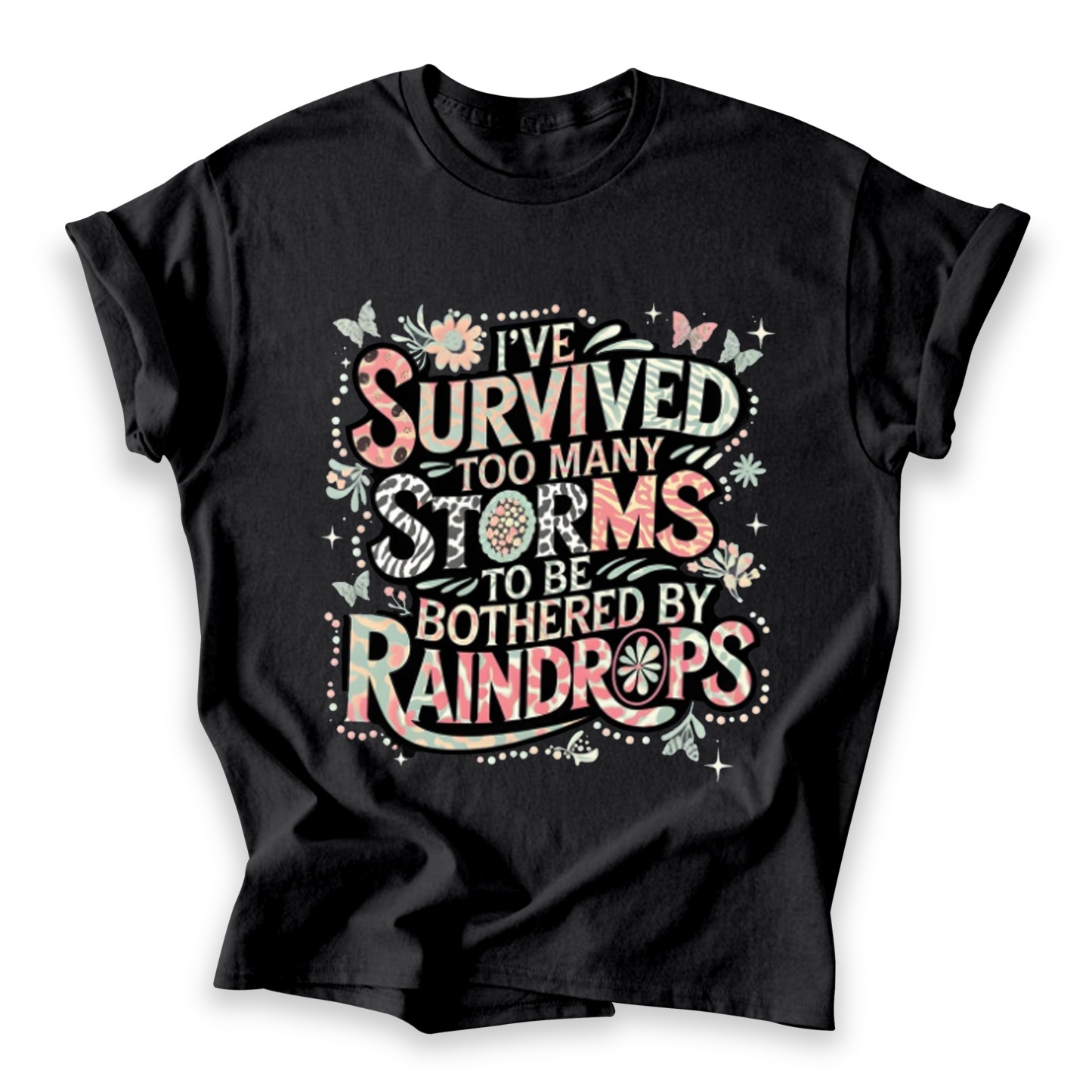 Too Many Storms Cotton T-shirt