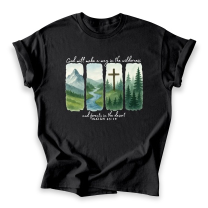 Way In The Wilderness Cotton T-shirt