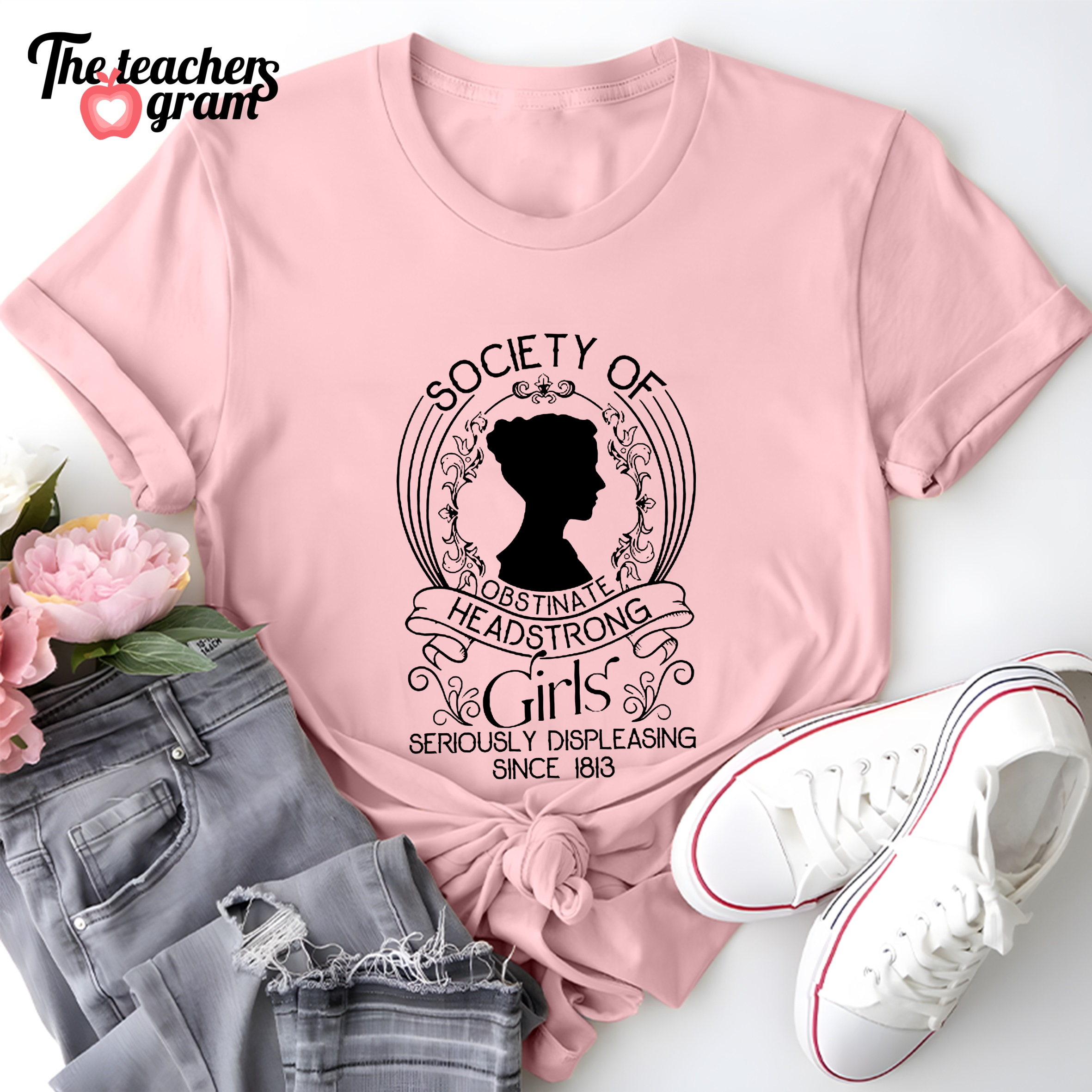 Society Of Obstinate Headstrong Girls Single Sided T-Shirt