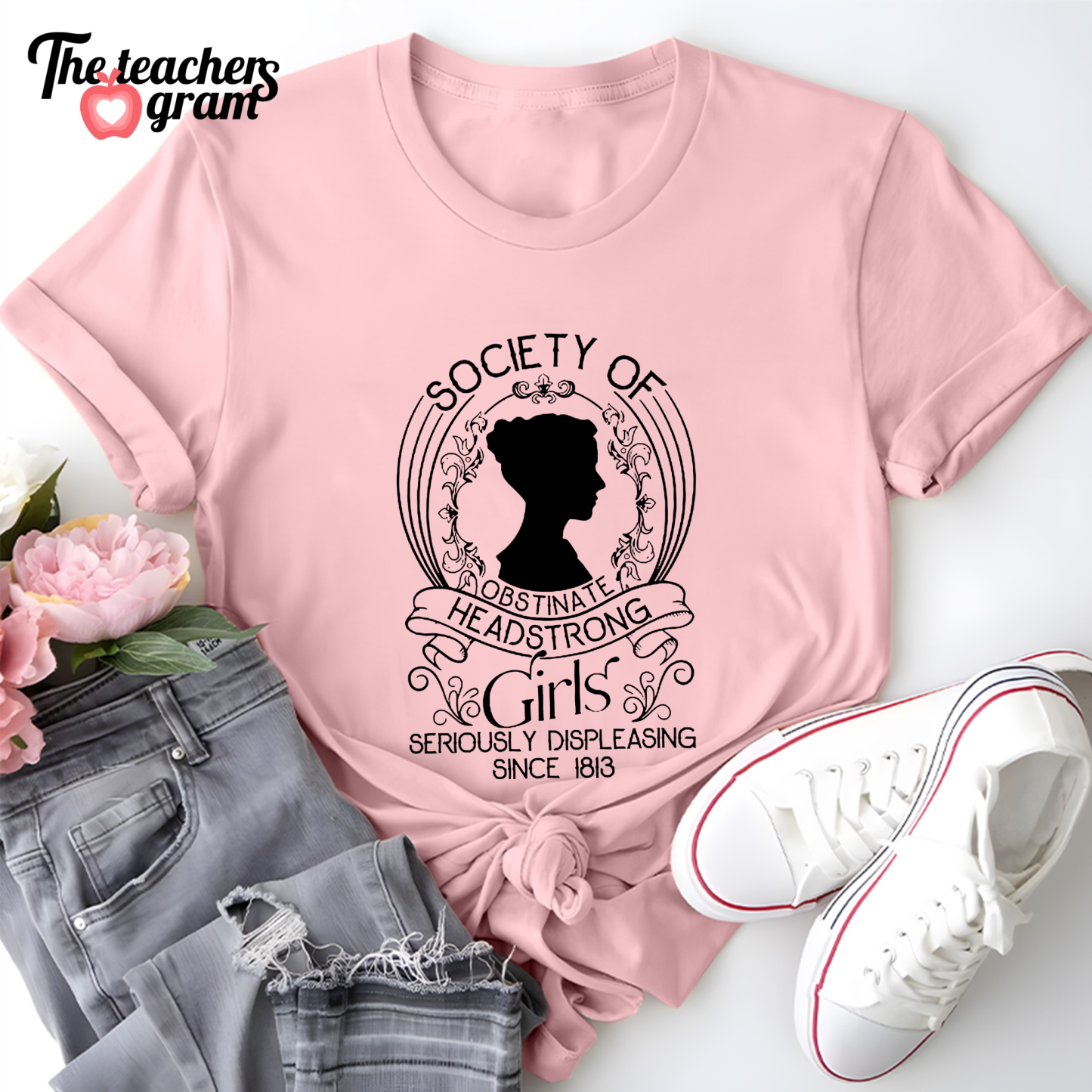 Society Of Obstinate Headstrong Girls Single Sided T-Shirt