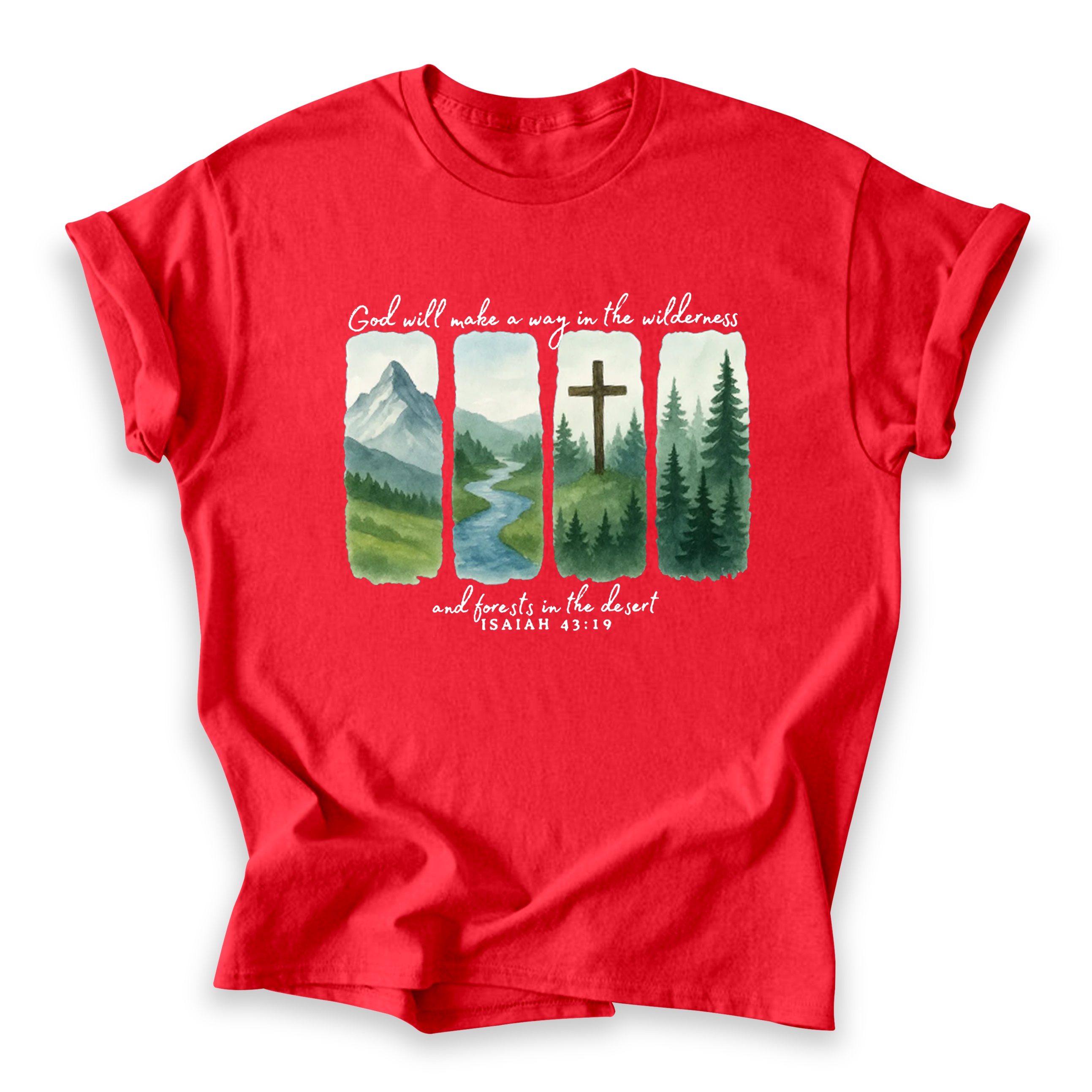 Way In The Wilderness Cotton T-shirt