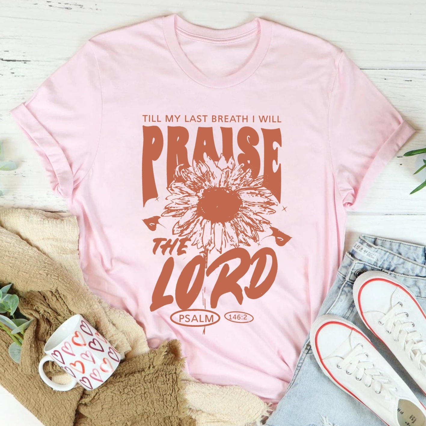 Praise The Lord Cotton T-shirt