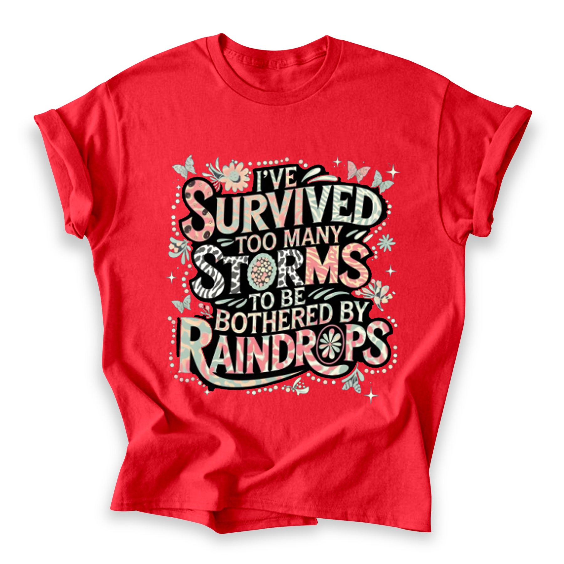 Too Many Storms Cotton T-shirt
