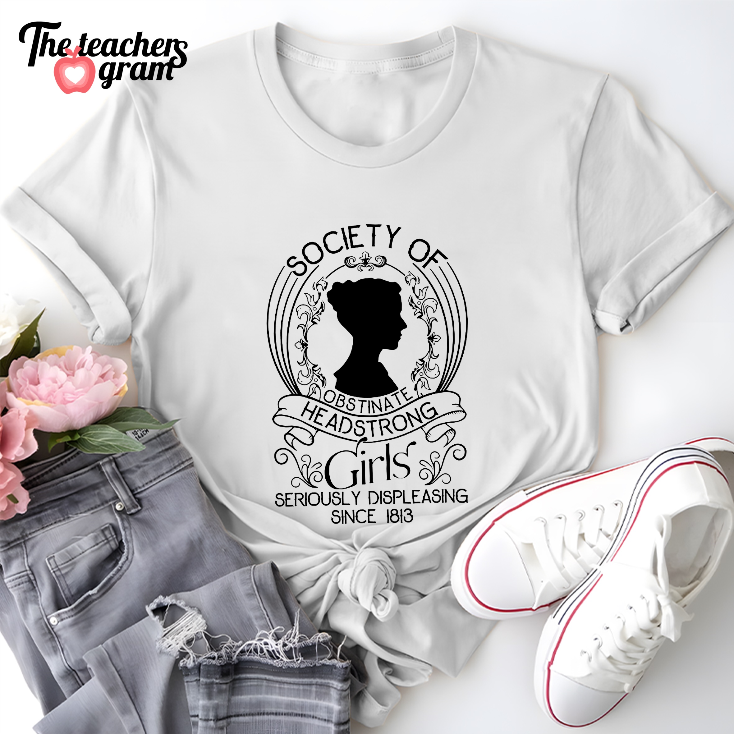 Society Of Obstinate Headstrong Girls Single Sided T-Shirt