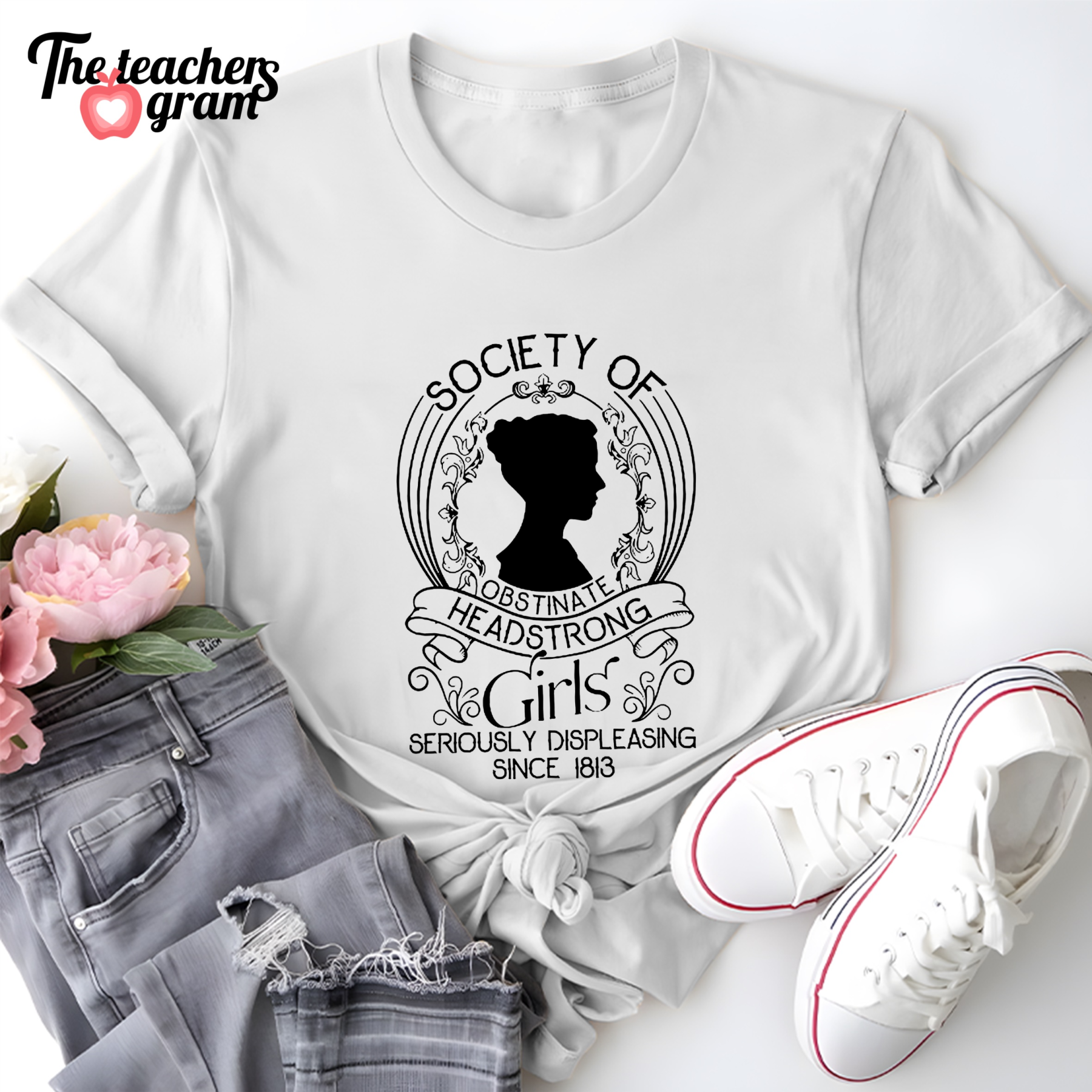 Society Of Obstinate Headstrong Girls Single Sided T-Shirt