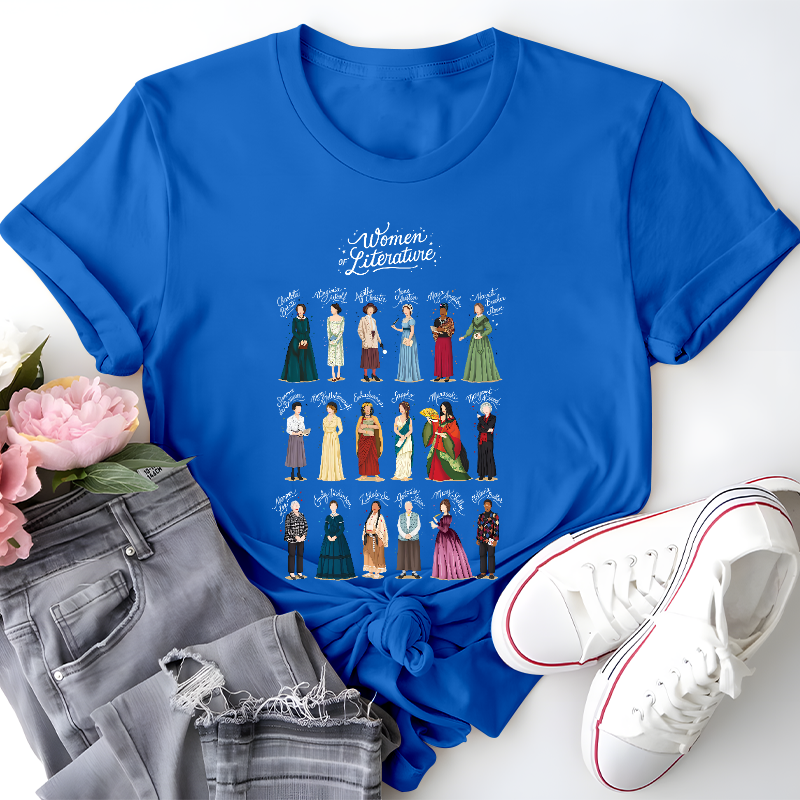 Women Of Literature Teacher T-Shirt