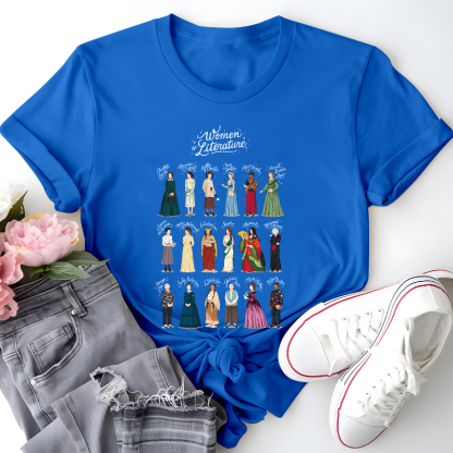 Women Of Literature Teacher T-Shirt