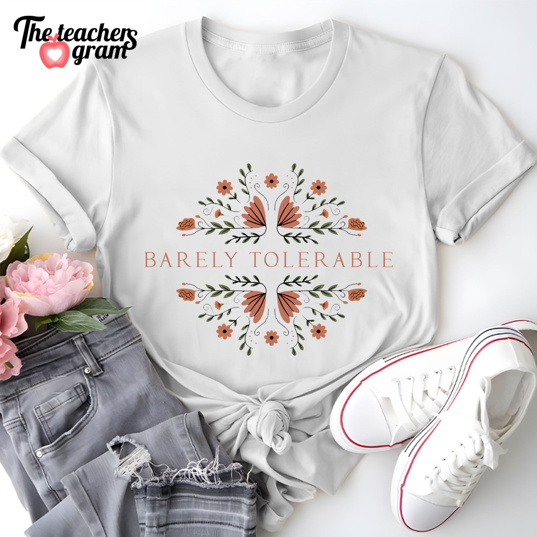 Barely Tolerable Single Sided T-Shirt
