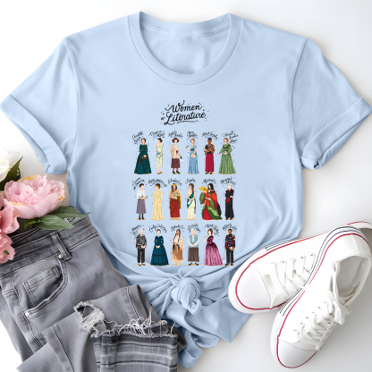 Women Of Literature Teacher T-Shirt