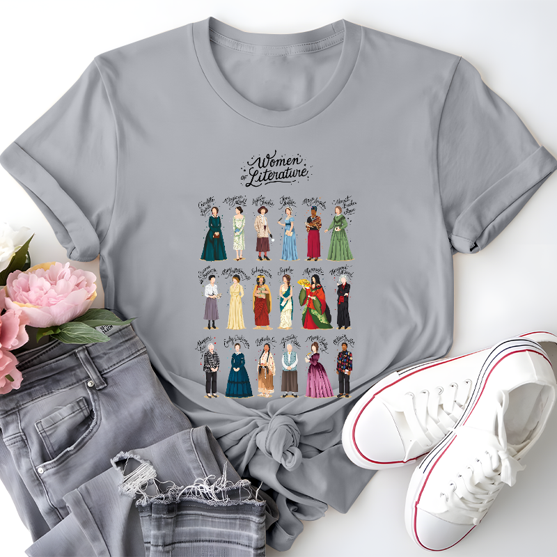 Women Of Literature Teacher T-Shirt