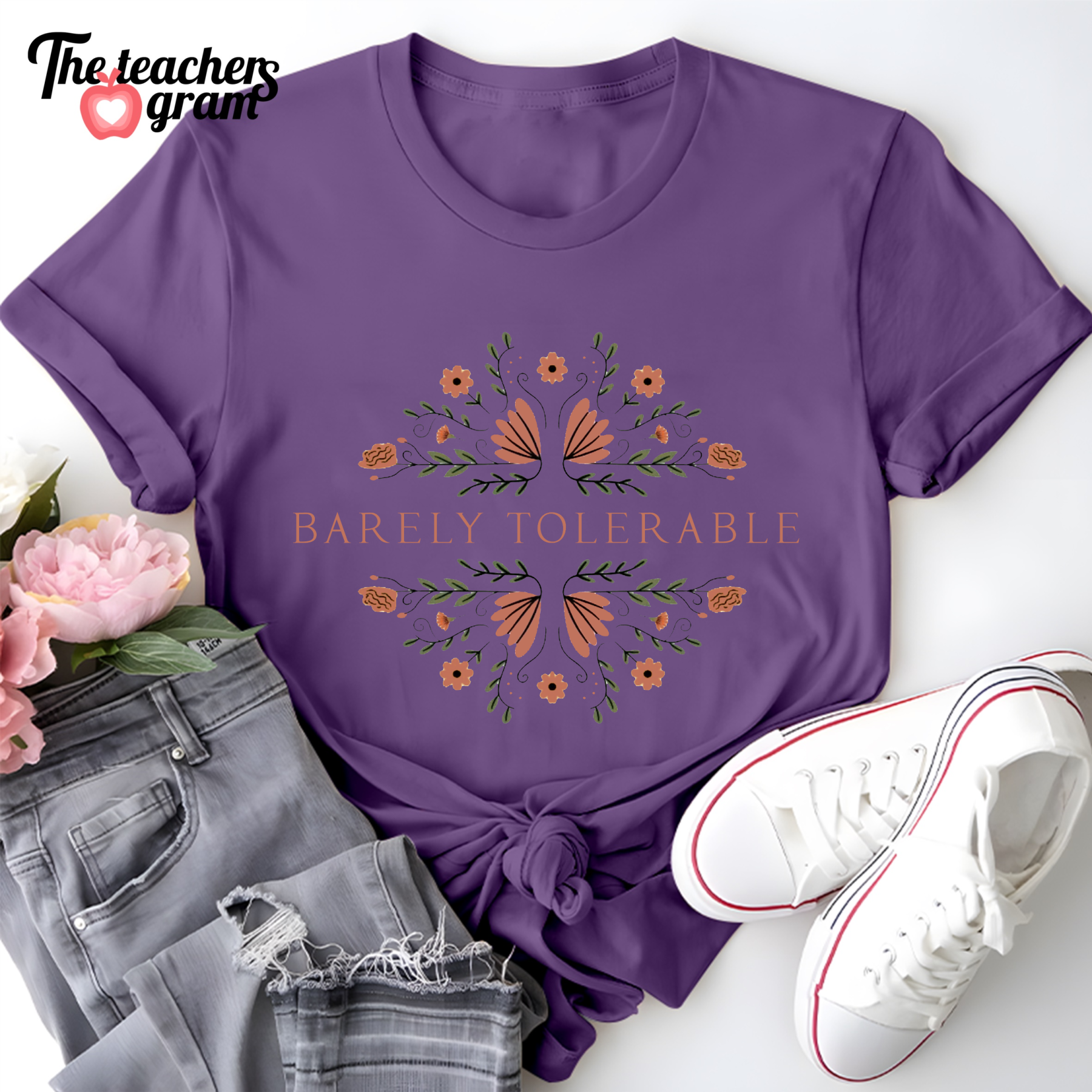 Barely Tolerable Single Sided T-Shirt