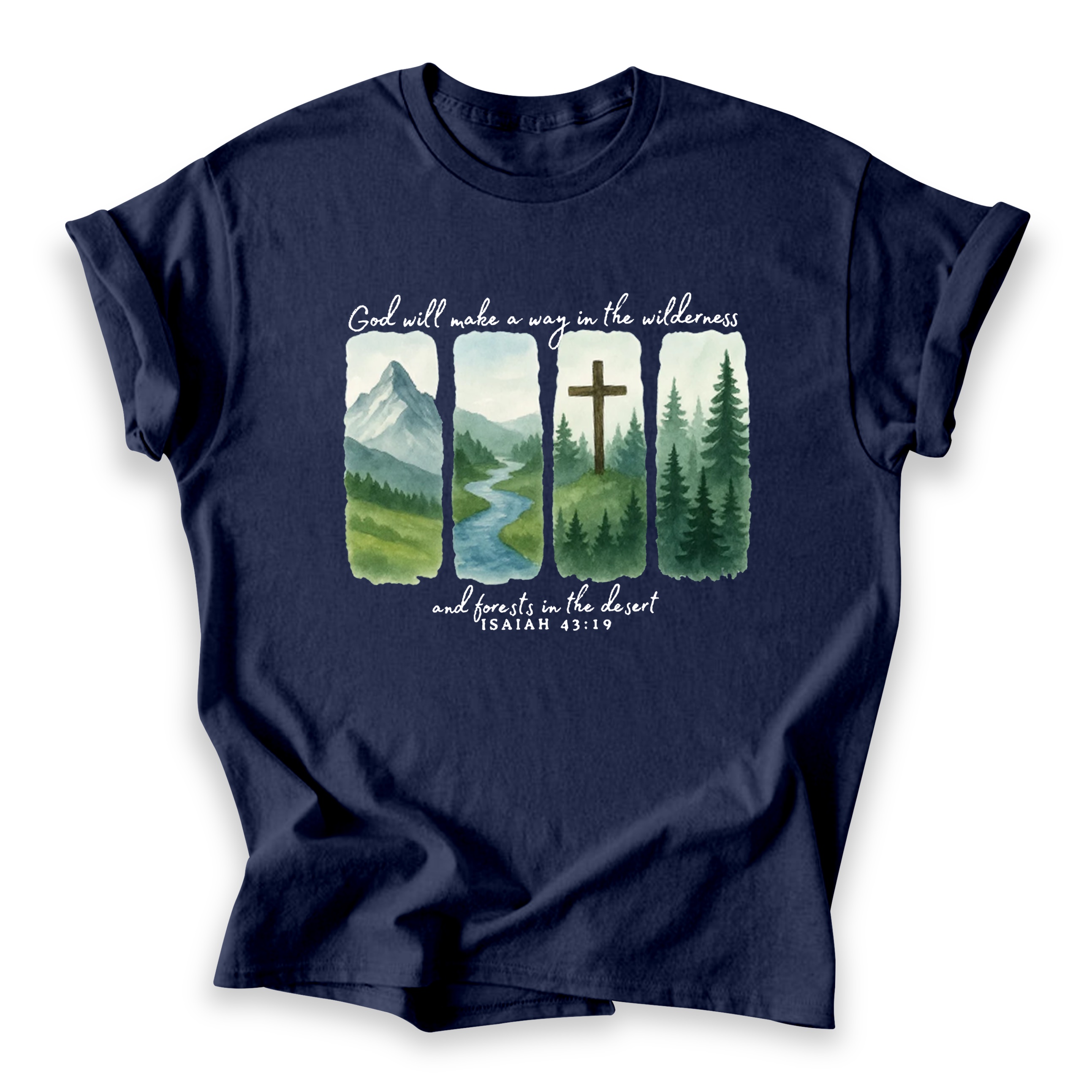 Way In The Wilderness Cotton T-shirt