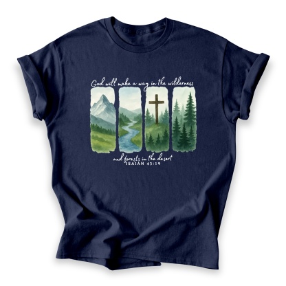 Way In The Wilderness Cotton T-shirt