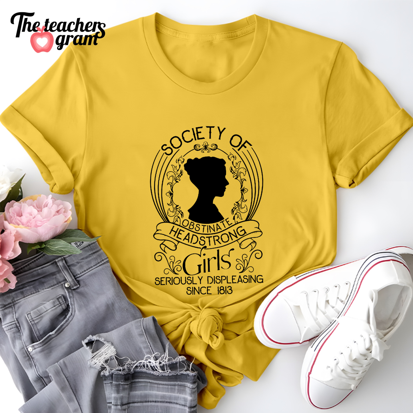 Society Of Obstinate Headstrong Girls Single Sided T-Shirt
