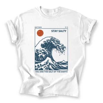 Stay Salty Cotton T-shirt