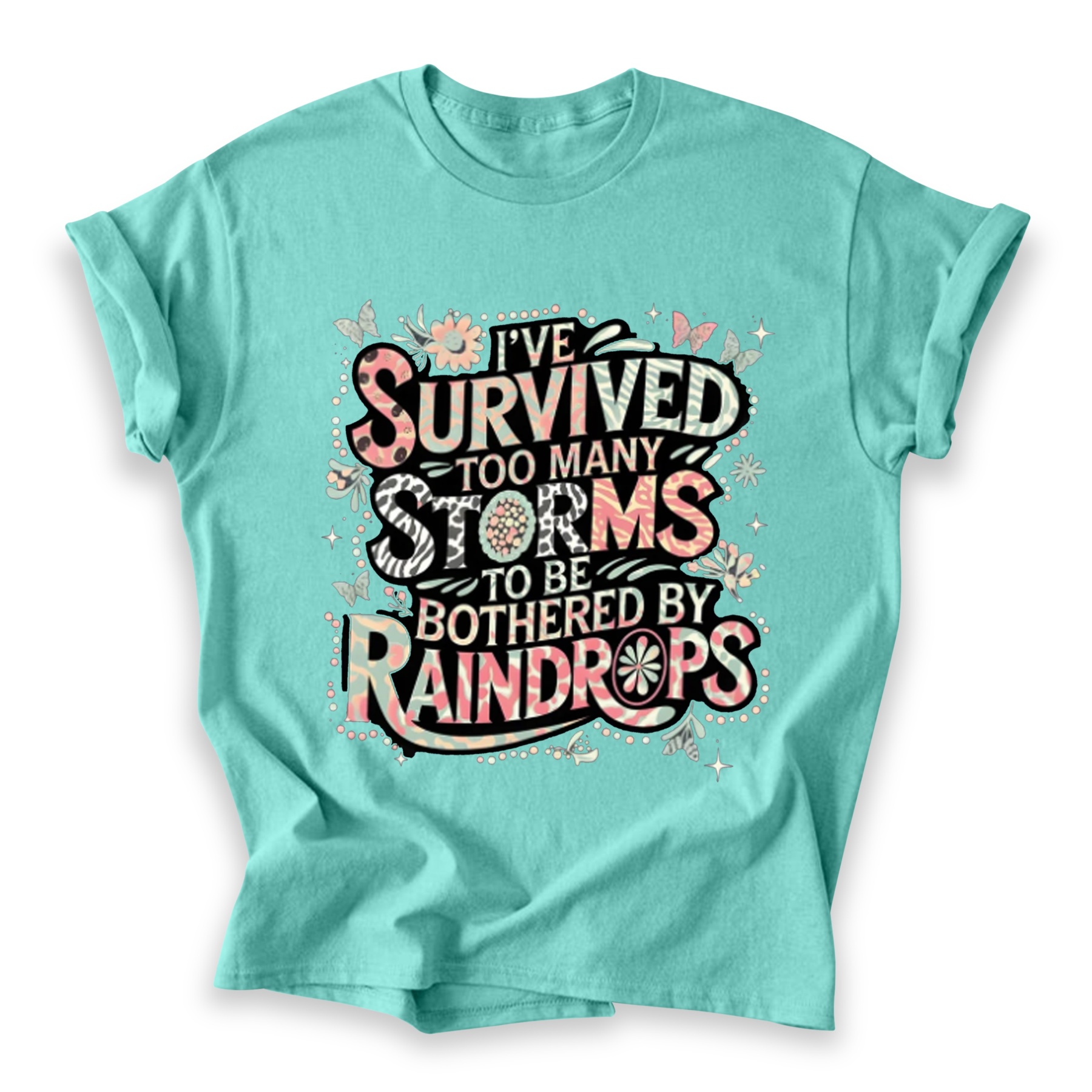 Too Many Storms Cotton T-shirt