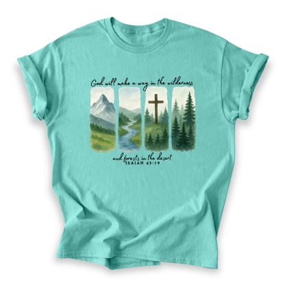 Way In The Wilderness Cotton T-shirt