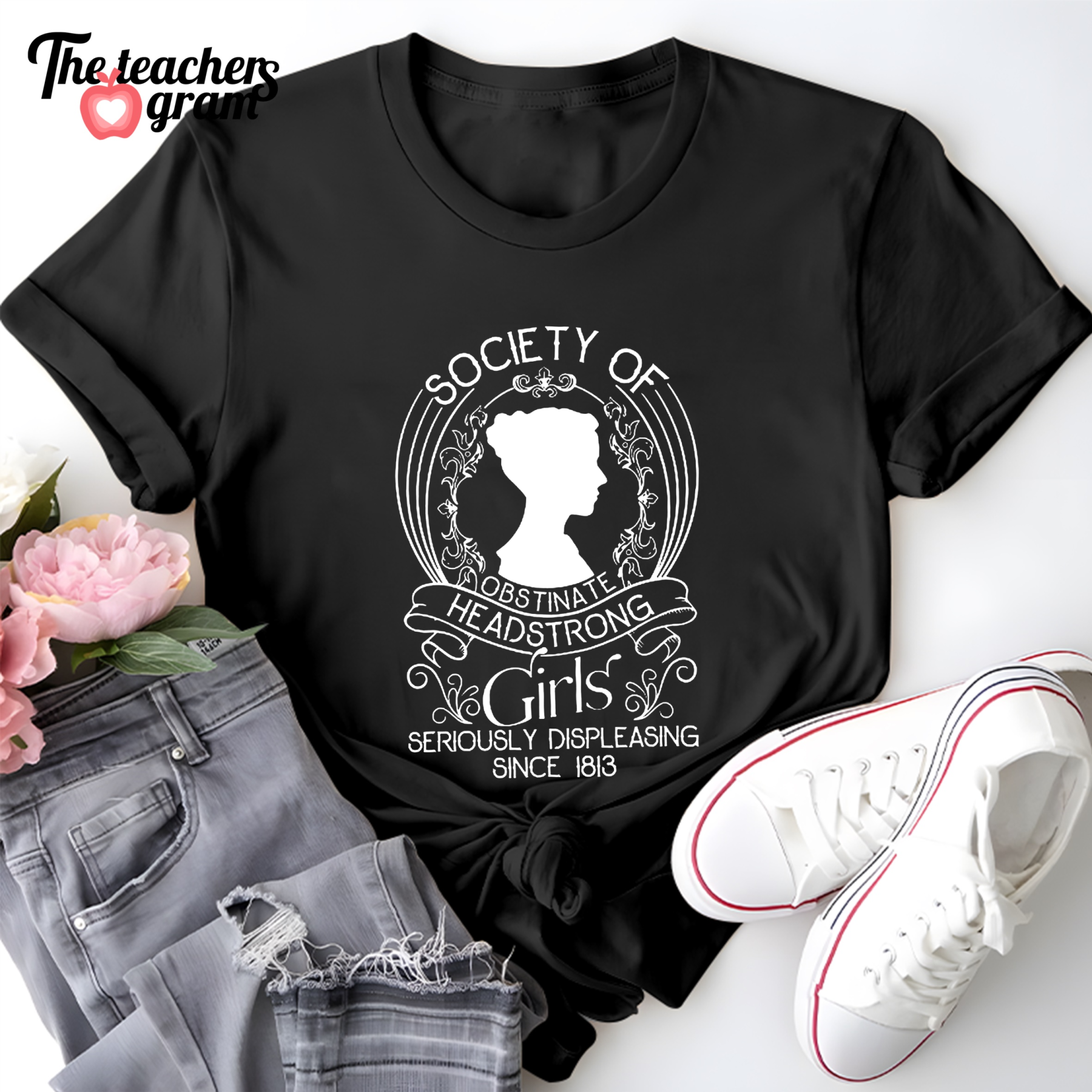 Society Of Obstinate Headstrong Girls Single Sided T-Shirt