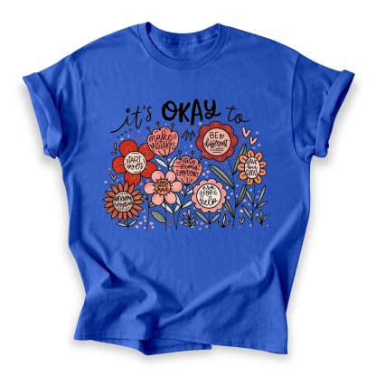 It's Okay Cotton T-shirt