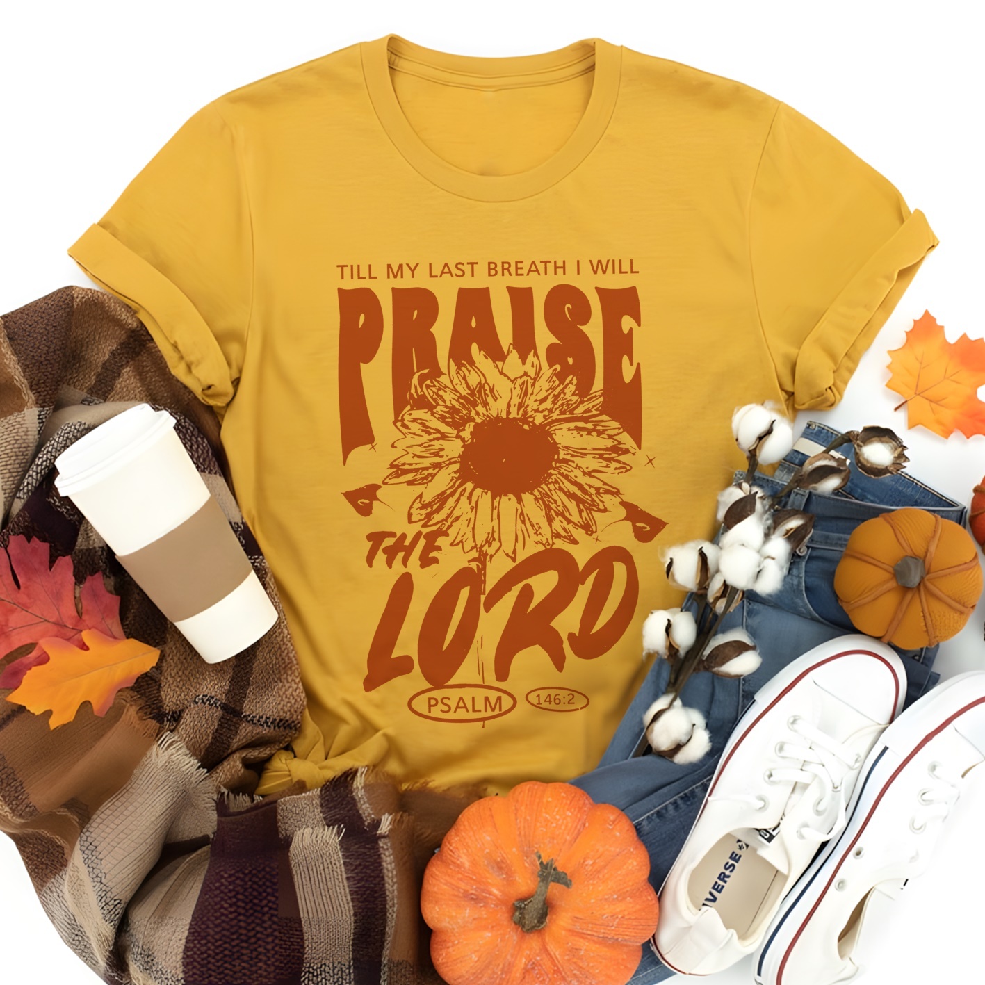 Praise The Lord Cotton T-shirt