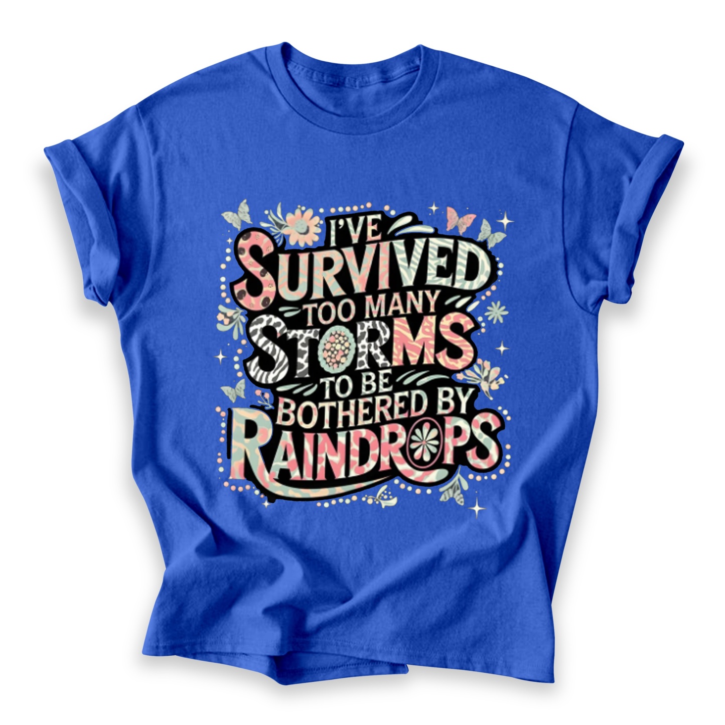 Too Many Storms Cotton T-shirt