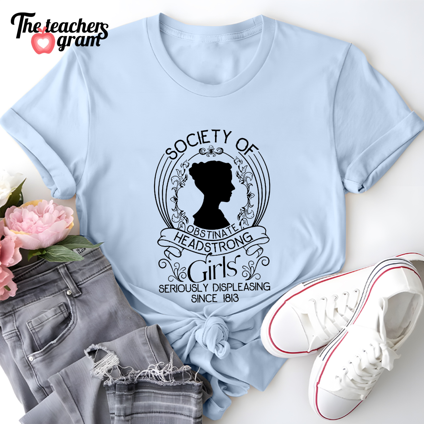 Society Of Obstinate Headstrong Girls Single Sided T-Shirt