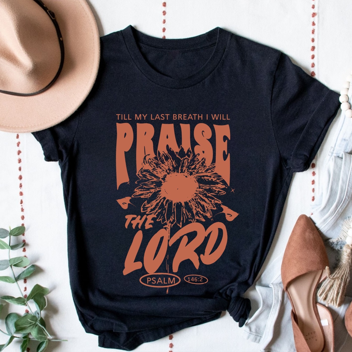Praise The Lord Cotton T-shirt