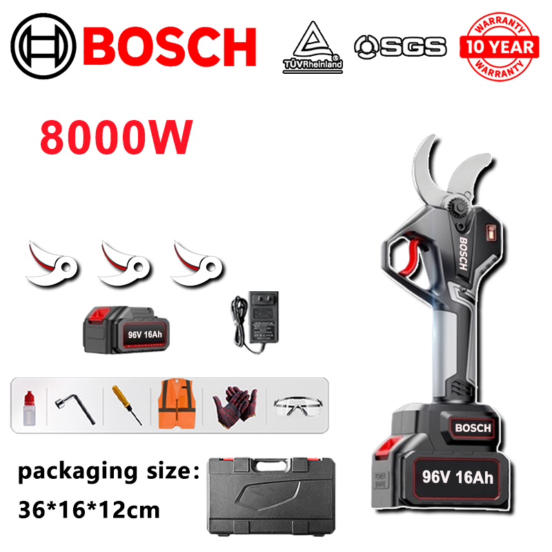 Foarfecă electrică fără perii BOSCH 16000W cu stâlp telescopic