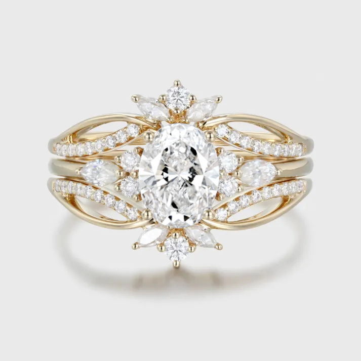 Lab Grown Diamond Ring Set