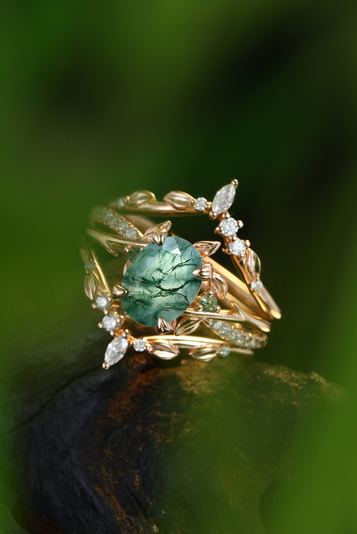 Nature Inspired Engagement Rings