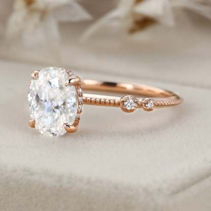Oval Crushed ice Cut