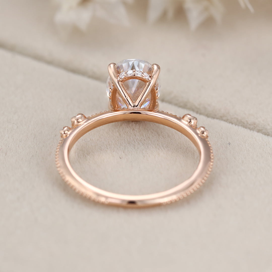 Oval Crushed ice Cut