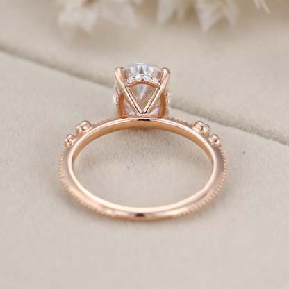Oval Crushed ice Cut