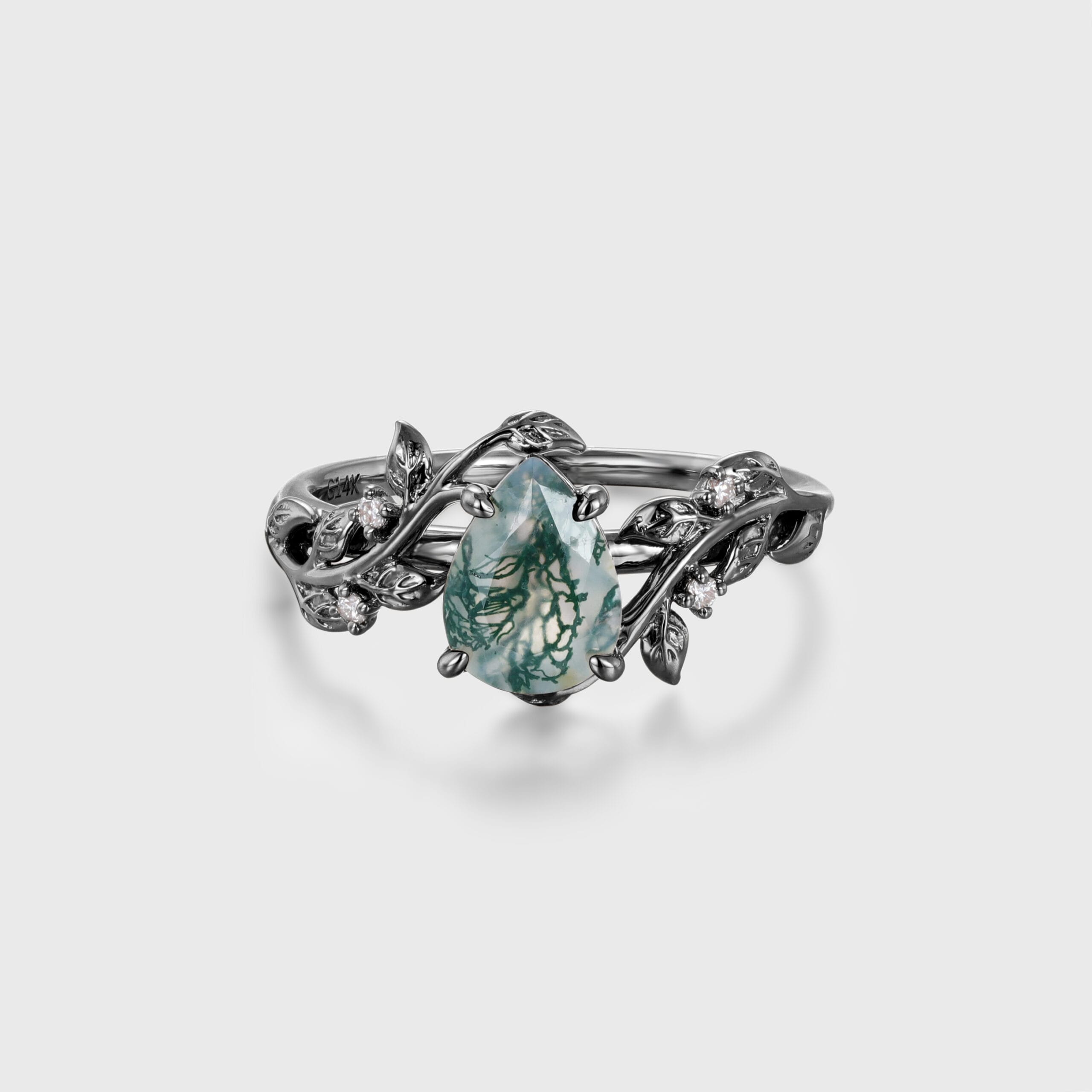 Black Gold Rings