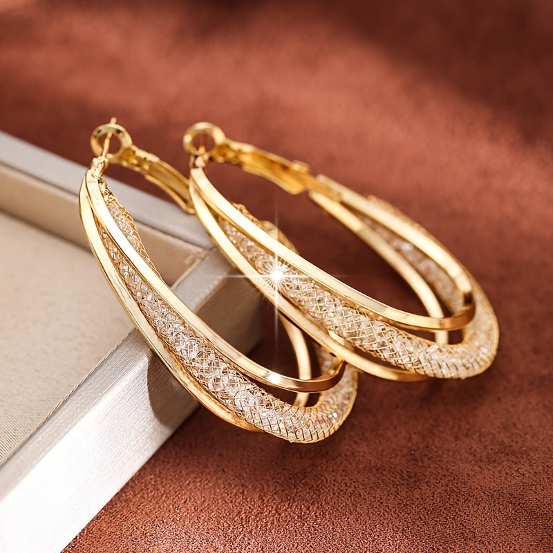 Histone Lymphatic fashion Oval Earrings（Limited Time Discount 🔥 Last Day）-WAIOLTD