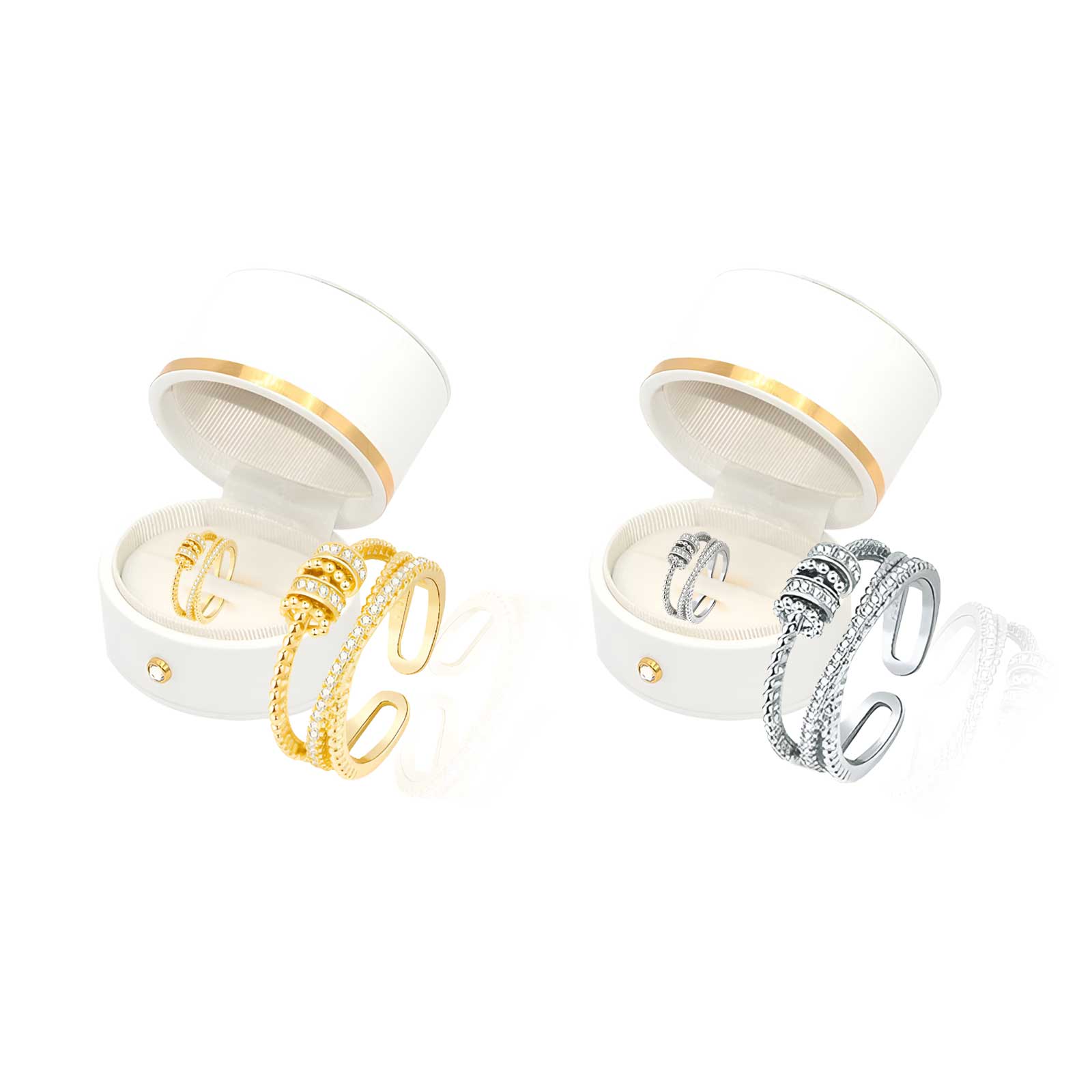 JANSIO Threanic Triple-Spin Ring(Limited time discount 🔥 last day)-WAIOLTD