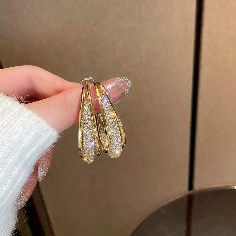 Histone Lymphatic fashion Oval Earrings（Limited Time Discount 🔥 Last Day）-WAIOLTD