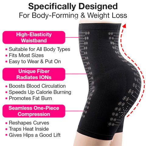 🔥Hot Sale❄️Negative Oxygen Ion Fat Burning Tummy Control & Detox Bodysuit[Doctor Recommended⭐⭐⭐⭐⭐]-WAIOLTD