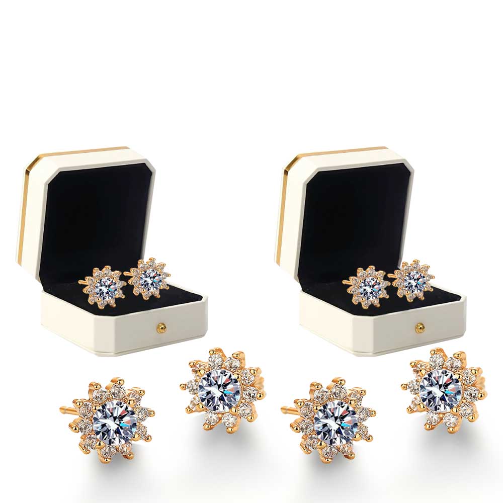 Histone Moissanite Diamond Titanium Earrings(Limited Time Discount 🔥 Last Day)-WAIOLTD