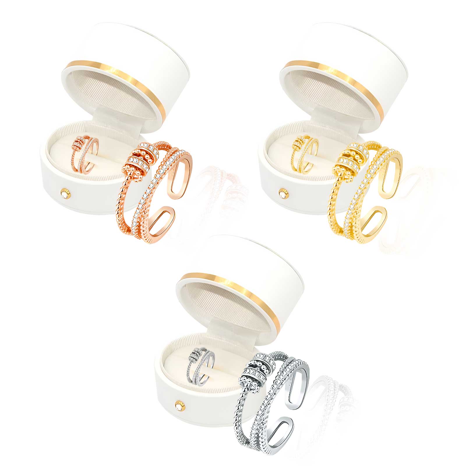 JANSIO Threanic Triple-Spin Ring(Limited time discount 🔥 last day)-WAIOLTD