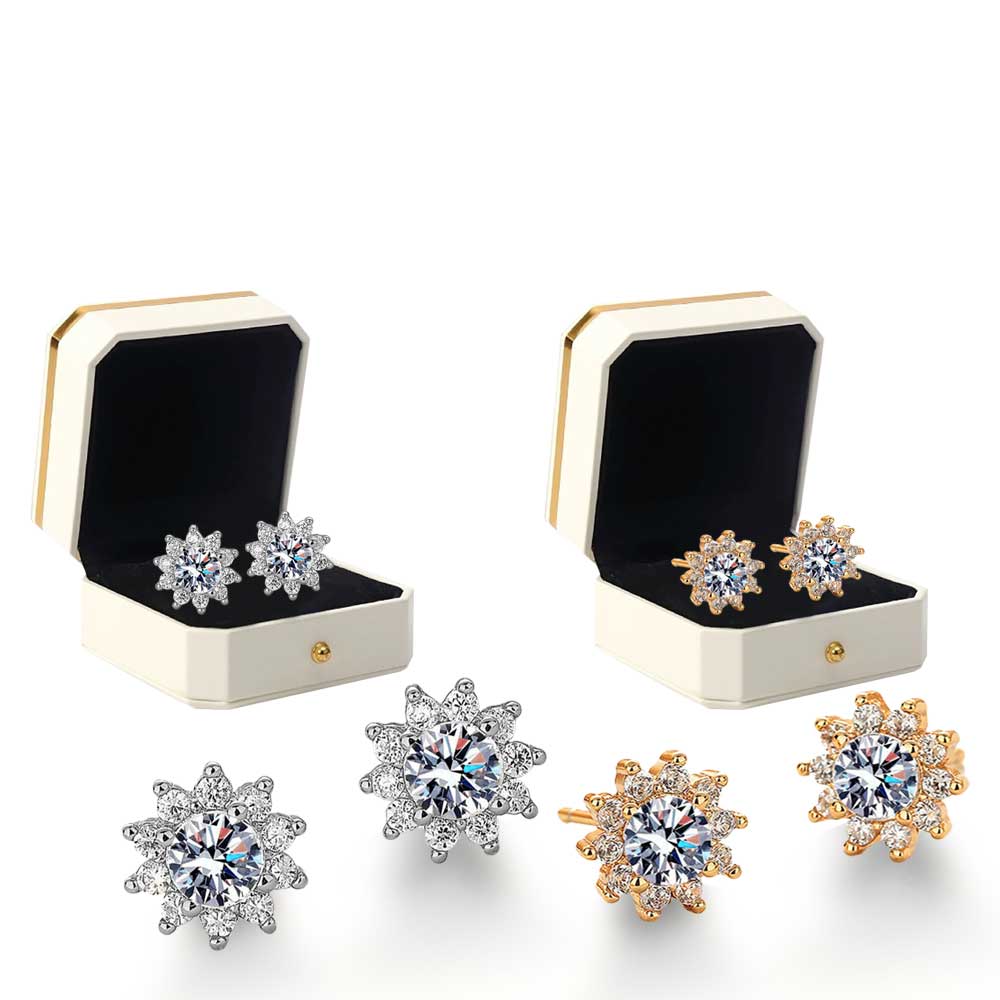 Histone Moissanite Diamond Titanium Earrings(Limited Time Discount 🔥 Last Day)-WAIOLTD