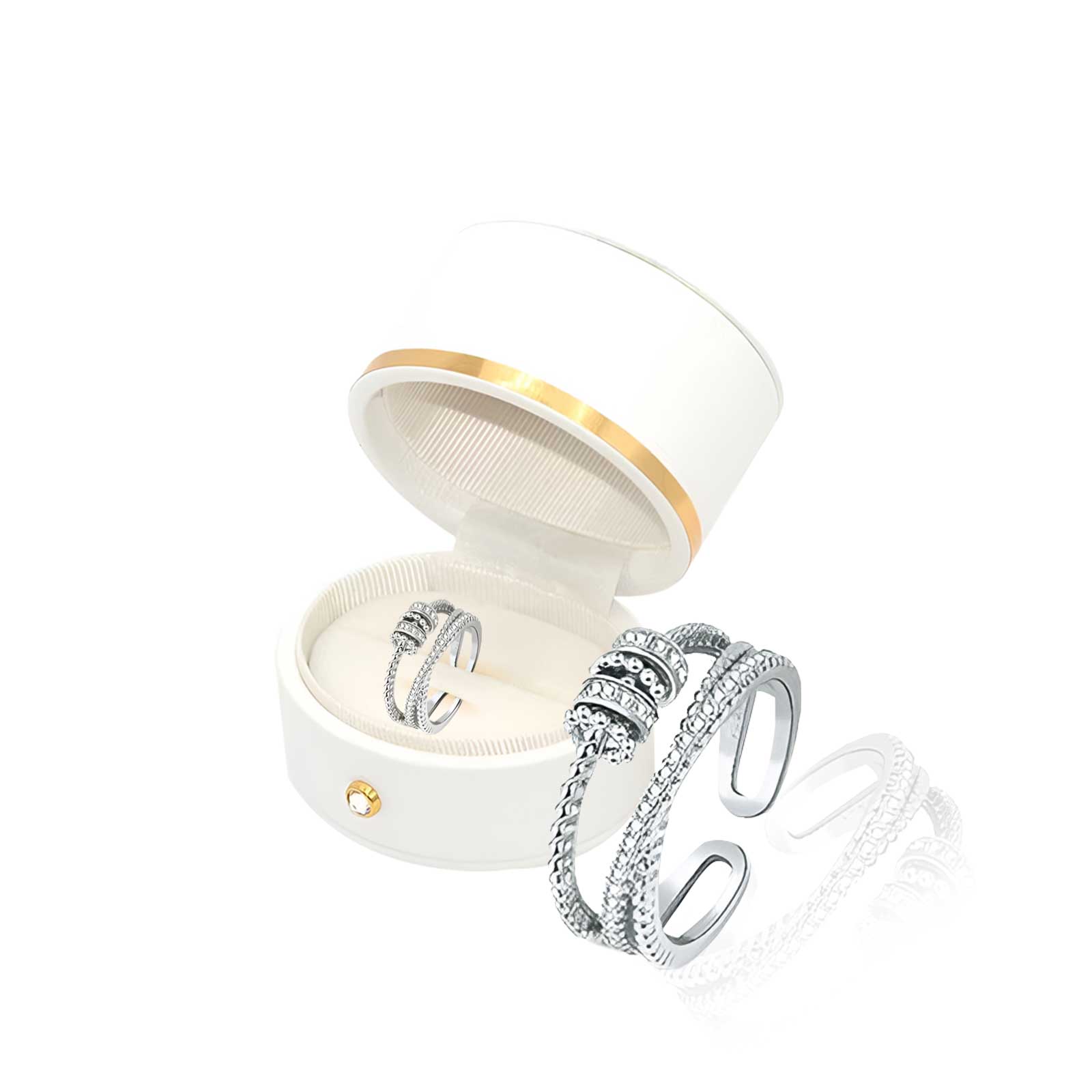 JANSIO Threanic Triple-Spin Ring(Limited time discount 🔥 last day)-WAIOLTD