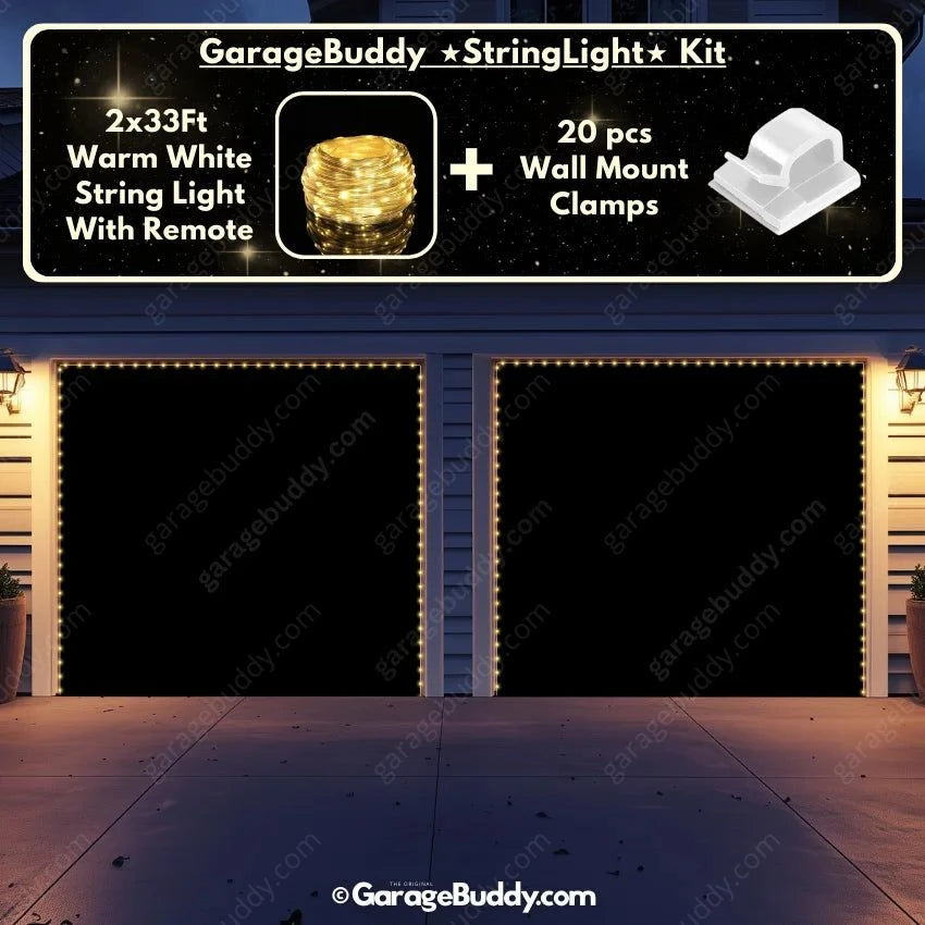 Classic Black | Garage Door Cover