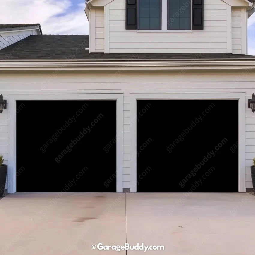 Classic Black | Garage Door Cover